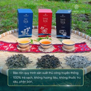 Sét quà tặng trà shan tuyết - sét quà trường thọ 3