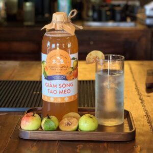 Giấm sống táo mèo