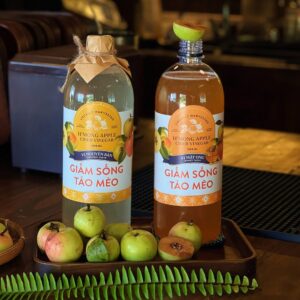 Giấm sống táo mèo