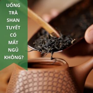 Uống trà Shan tuyết có mất ngủ không