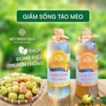 Giấm Táo Mèo Hữu Cơ - Hồ Shan Trà