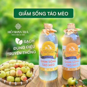 Giấm Táo Mèo Hữu Cơ - Hồ Shan Trà