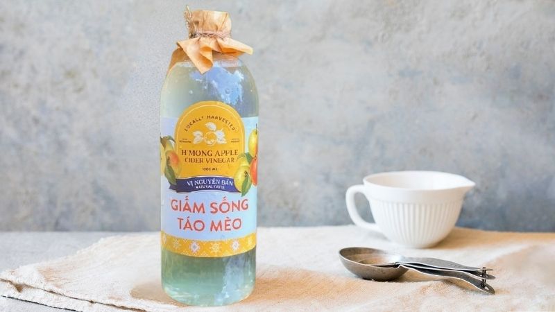 Cách uống giấm táo mèo giảm cân