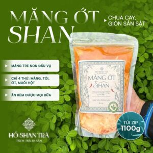 măng ớt hồ shan trà