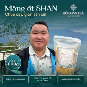 măng ớt hồ shan trà