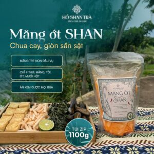 măng ớt hồ shan trà