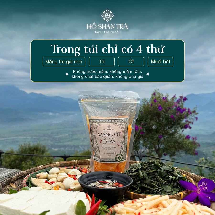 mang ot ho shan tra (2) măng ớt hồ shan trà