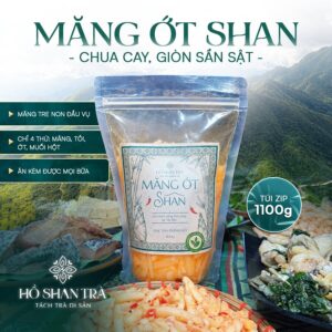 măng ớt hồ shan trà
