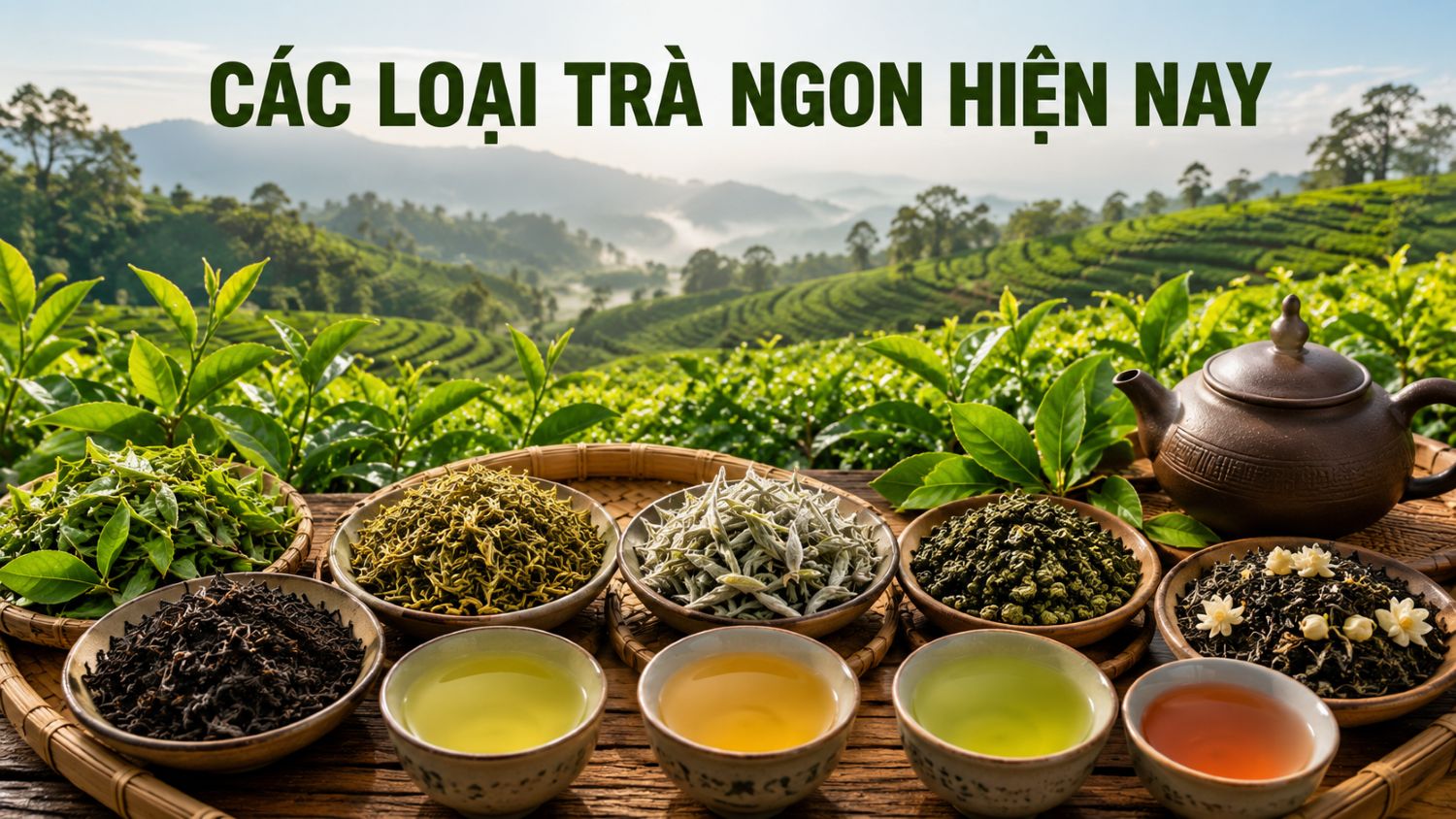 Các loại trà ngon của Việt Nam